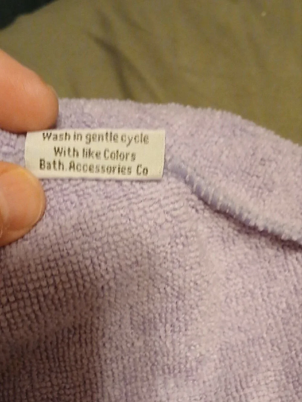 Lavender Knit Women's Hair Turban Unspecified